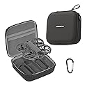 Honlyn Carrying Case for DJI Neo 2,PU Leather Storage Bag Camera Aceessories (for DJI NEO 2 Black)