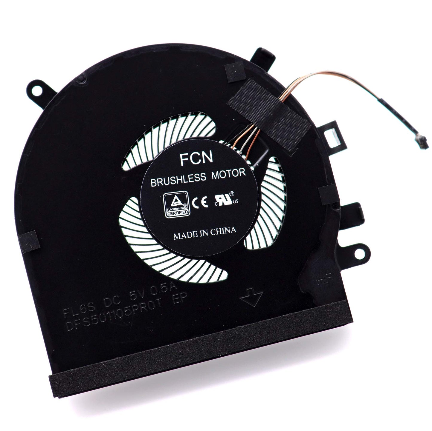 Deal4GO CPU Cooling Fan DFS501105PR0T FM5D w/GPU Cooler Fan DFS5K121142621 FLK7 for Razer Blade 15 GTX1060 RZ09-027 RZ09-0270 RZ09-0300