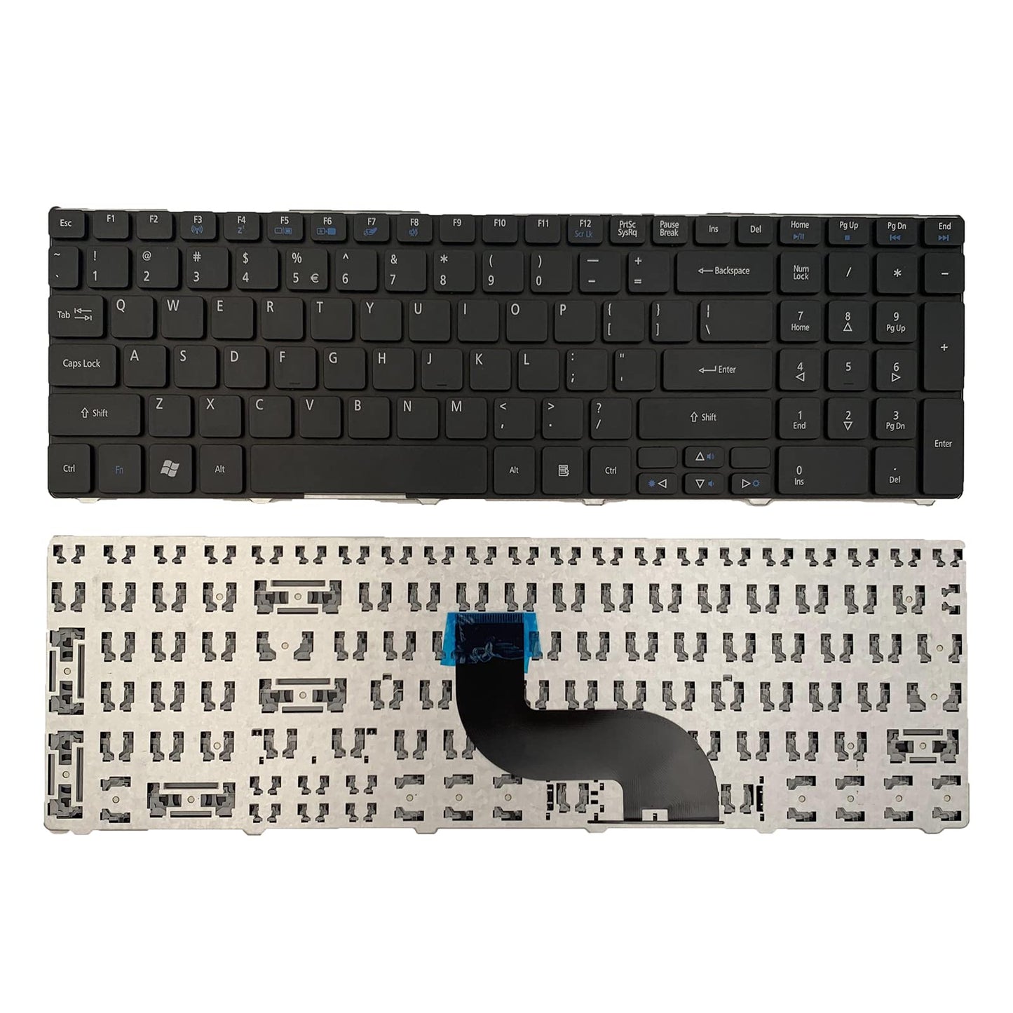 Laptop Replacement Keyboard for Acer Aspire for Aspire 5250 5251 5253 5336 5551 5552 5560 5733 5733z 5736Z 5738Z 5740 5741 5742 5750 5750G 5810 7741