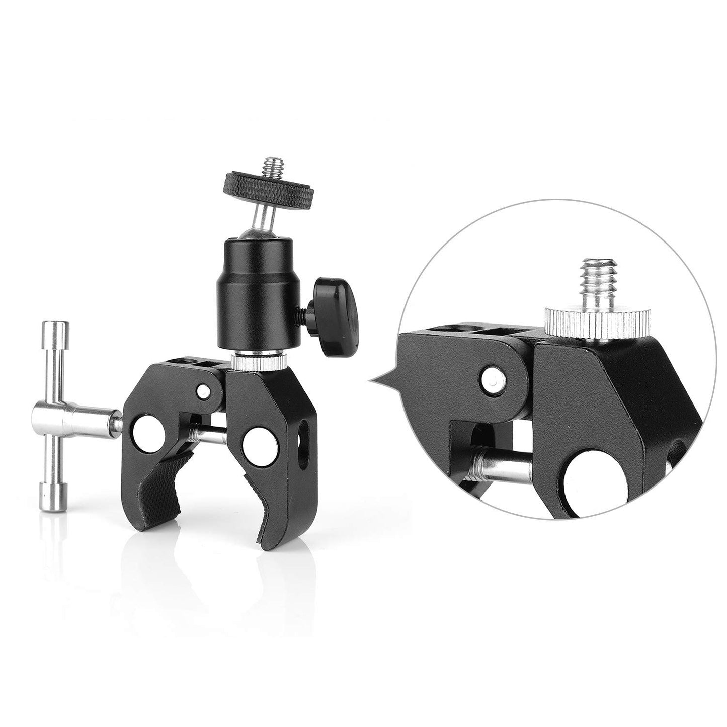Anwenk Standard 1/4"-20 Male to 1/4"-20 Male Threaded Tripod Screw Adapter Standard Tripod Mounting Thread Camera Screw Adapter Converter, Precision