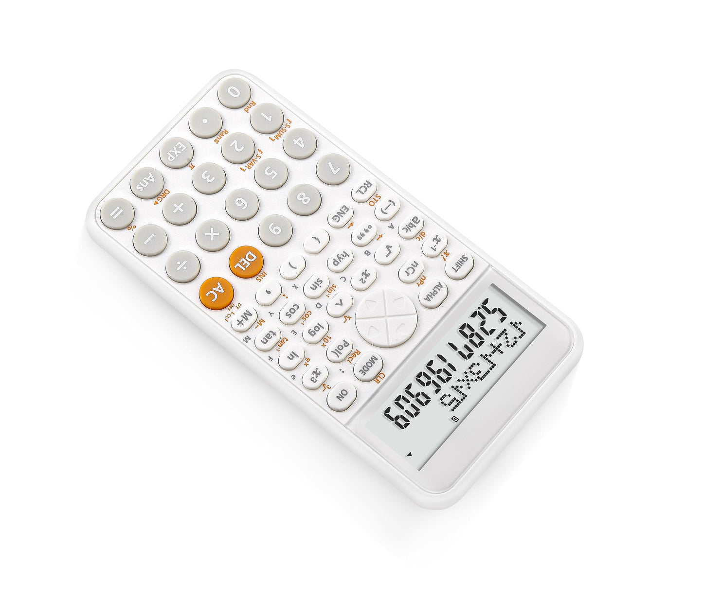 Engineering/Scientific Calculator for Students, Multiple Functions- Perfect for Beginner and Advanced Courses, High School or College (White)