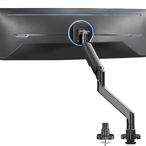 VIVO Heavy Duty Ultrawide Monitor Arm for 57 inch Screens up to 59.4 lbs, Desk Mount TV and Monitor Stand Designed for Samsung Odyssey Ark, Neo G9