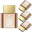 FUERAN HDMI Dummy Plug HDR 4K@60Hz 2K@120/144Hz 1080P@120/144/240Hz?edid Emulator Virtual Display Adapter,hdmi Headless