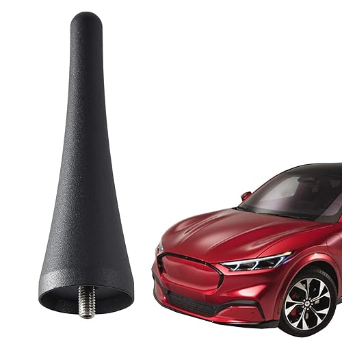 Anina Antenna Mast Replacement 3.8 Inch for 2010-2014 Ford Mustang, 2013-2023 Ford Transit, 2013-2019 Lincoln MKZ AM/FM Radio Stubby Aerial Short
