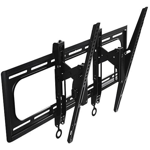 SANUS Preferred Extendable Tilt TV Wall Mount for 42 to 90 inch Screens up to 150lbs - 5.7” Extension Provides Max 12 deg Tilt to Reduce Glare - Easy