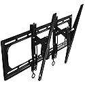 SANUS Preferred Extendable Tilt TV Wall Mount for 42 to 90 inch Screens up to 150lbs - 5.7” Extension Provides Max 12 deg Tilt to Reduce Glare - Easy