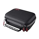 HSU Small Case for GoPro Hero 13/12/11/10/9/8/7/6/5 Black, Carrying Case for Action Cameras and GoPro Accessories(Small Size Red)