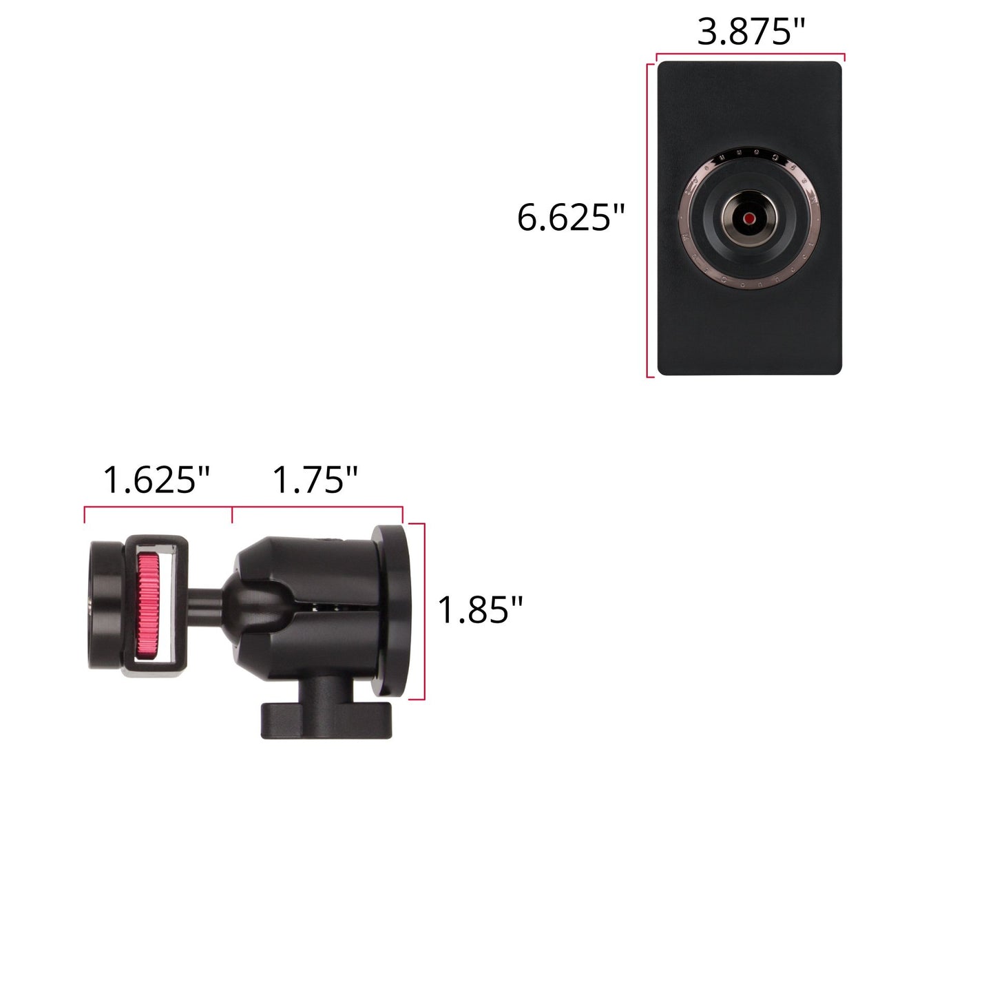 The Joy Factory MagConnect On-Wall Flush Mount Holder with Universal Tablet Module for Tablets (MNU515)