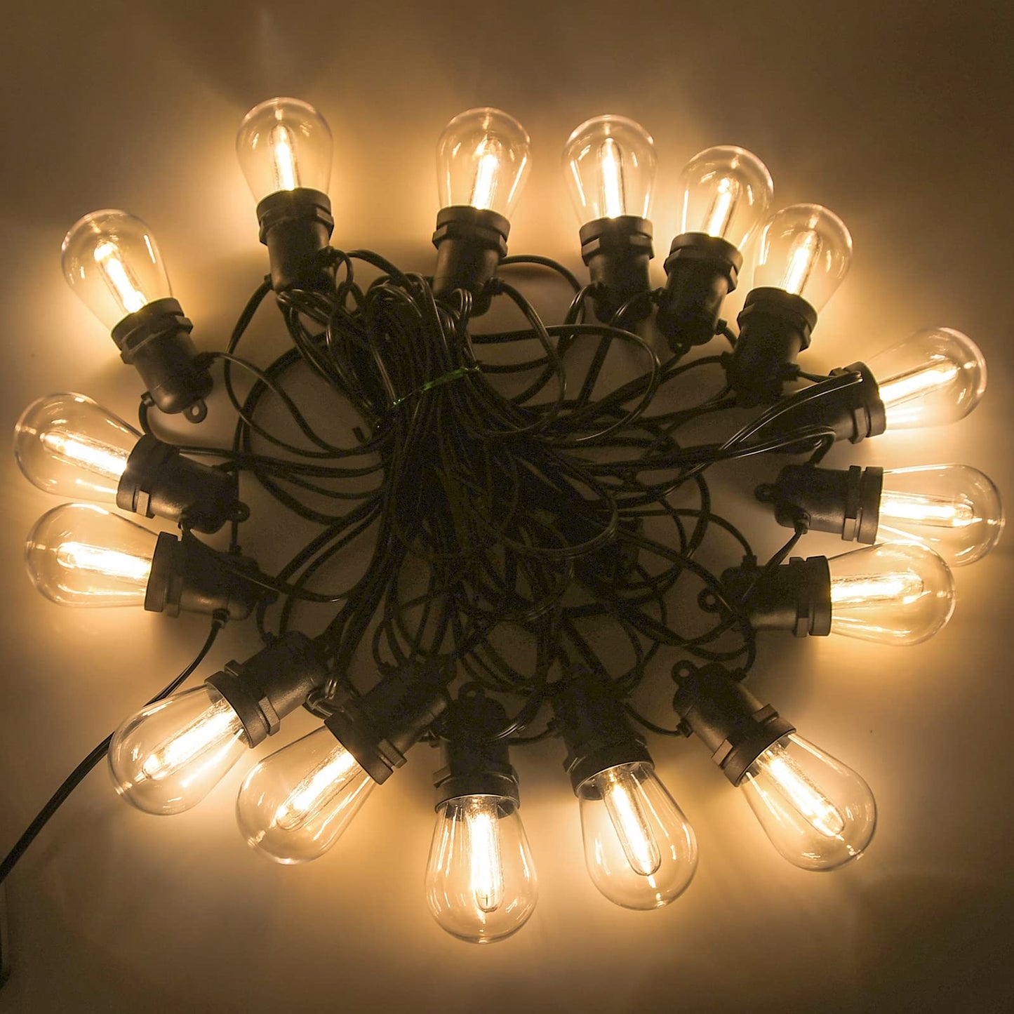 Bokoiuu S14 LED String Light Replacement Bulbs, 12 Pack LED Bulbs