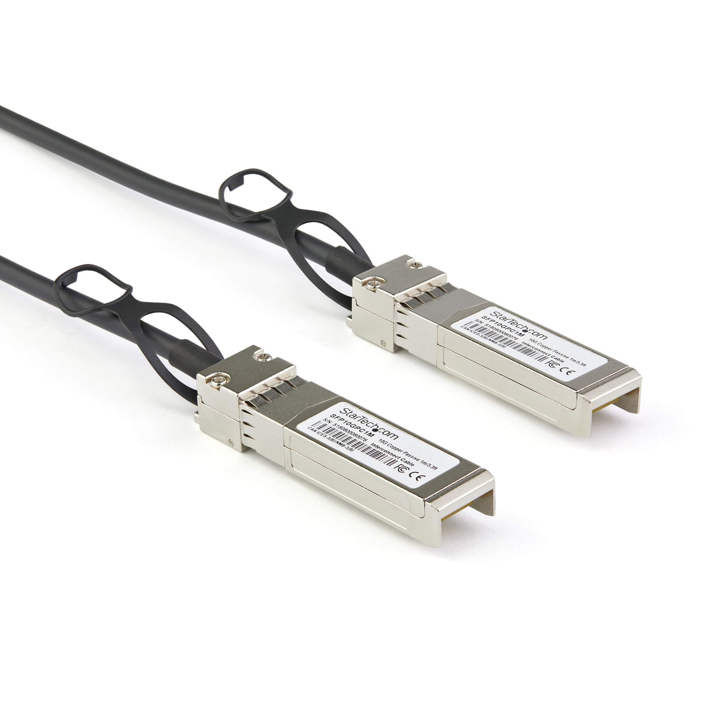 StarTech.com Dell EMC DAC-SFP-10G-1M Compatible 1m 10G SFP+ to SFP+ Direct Attach Cable Twinax - 10GbE SFP+ Copper DAC 10 Gbps Low Power Passive Mini