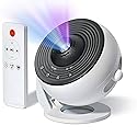 Galaxy Star Projector Upgraded 4K HD Lens - Wider Sharper Projection, 13 Nebula Theme Discs, 15 Sleep Aid White Noise, Remote, 1/2/Timer, Bluetooth