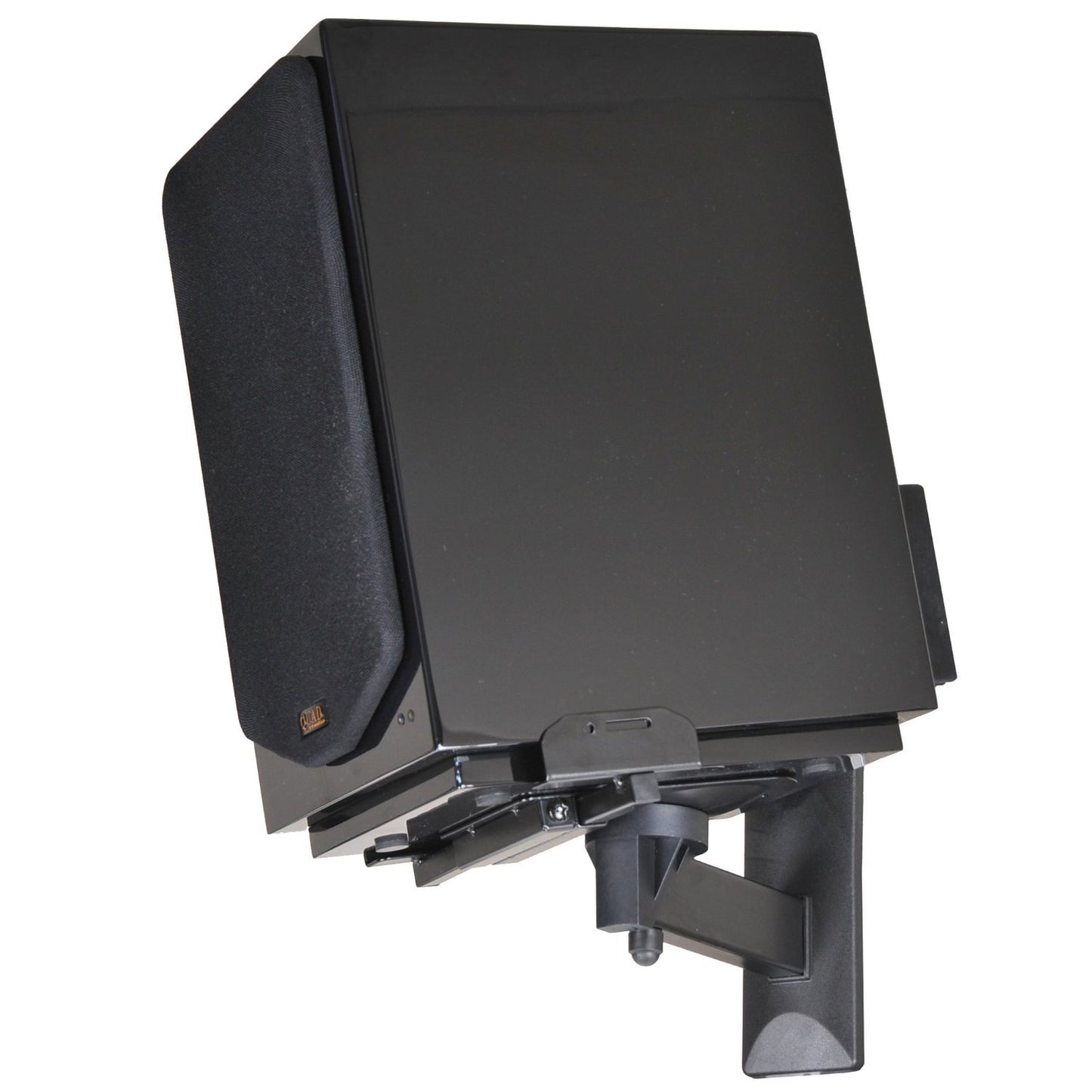 VideoSecu One Pair of Side Clamping Bookshelf Speaker Mounting Bracket with Swivel and Tilt for Large Surrounding Sound Speakers MS56B 3LH
