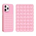Silicone Sticky Phone Grip, Adhesive Suction Cup Phone Case Mount, Phone Grip with Strong Suction for Cellphone, Non Slip Hands-Free Phone Accessories