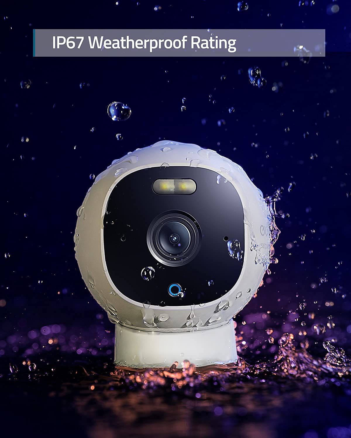 eufy Security Outdoor Cam E220, All-in-One Outdoor Security Camera with 2K Resolution, Spotlight, Color Night Vision, No Monthly Fees, Wired Camera