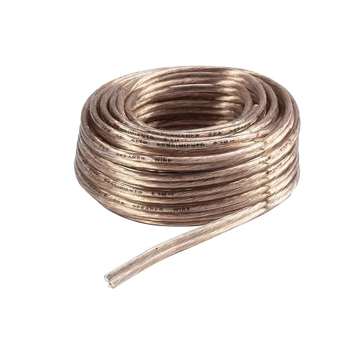 Scosche SW1820MX 18 Gauge CCA Car Stereo Speaker Wire, 18 AWG Audio Cable for Automotive Sound System, Home Theater Speakers - Copper Clad Aluminum 20