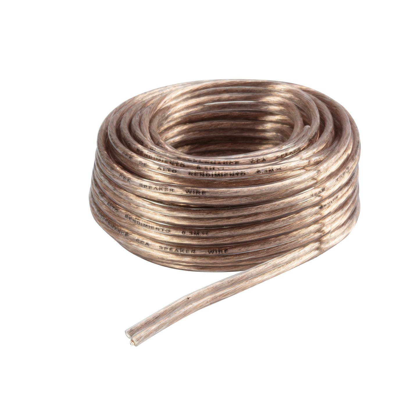 Scosche SW1820MX 18 Gauge CCA Car Stereo Speaker Wire, 18 AWG Audio Cable for Automotive Sound System, Home Theater Speakers - Copper Clad Aluminum 20