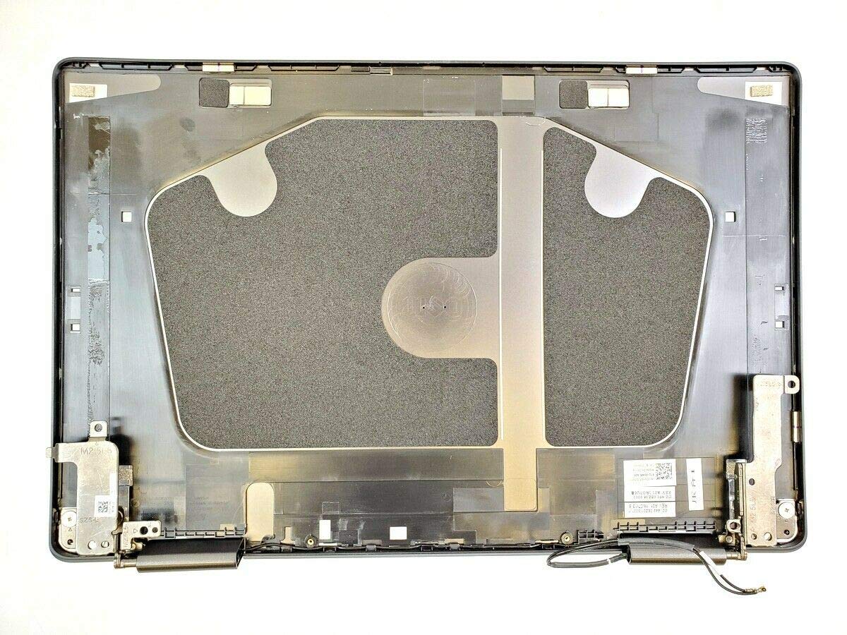 Replacement for Dell 15 7586 2-in-1 Laptop LCD Back Cover Top Case Rear Lid with Antenna Hinges 09H6P 9H6P 460.0EZ16.0001 Grey