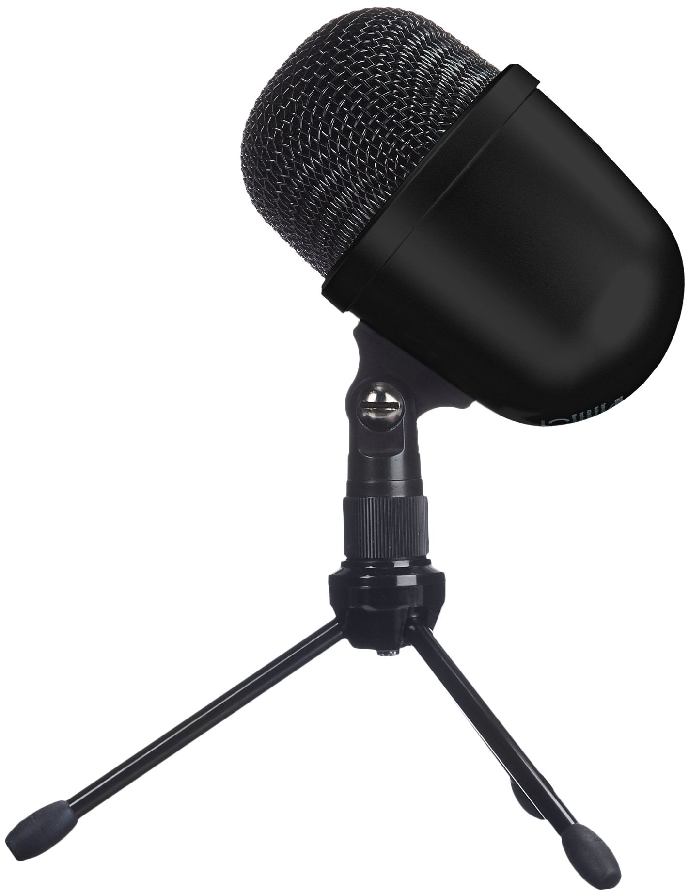 Amazon Basics Mini USB Condenser Microphone for Online Meeting, Gaming, Podcast, Black