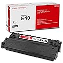 1 Pack E40 1491A002AA Black Toner Cartridge: Compatible CRG E40 1491A002AA Replacement for Canon PC 300 PC 310 PC 400 PC 420 PC 430 PC 710 PC 790 PC