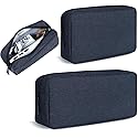 CAAORDKSO Electronic Organizer Accessory Pouch, Travel Electronic Accessories Storage Case Cable Organizer Bag for MacBook Charger, Power Bank, Hard
