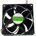 for PY-9225H12S DC 12V 0.35A 90×25mm Fan, 2-pin 2-Wire Cooling Fan