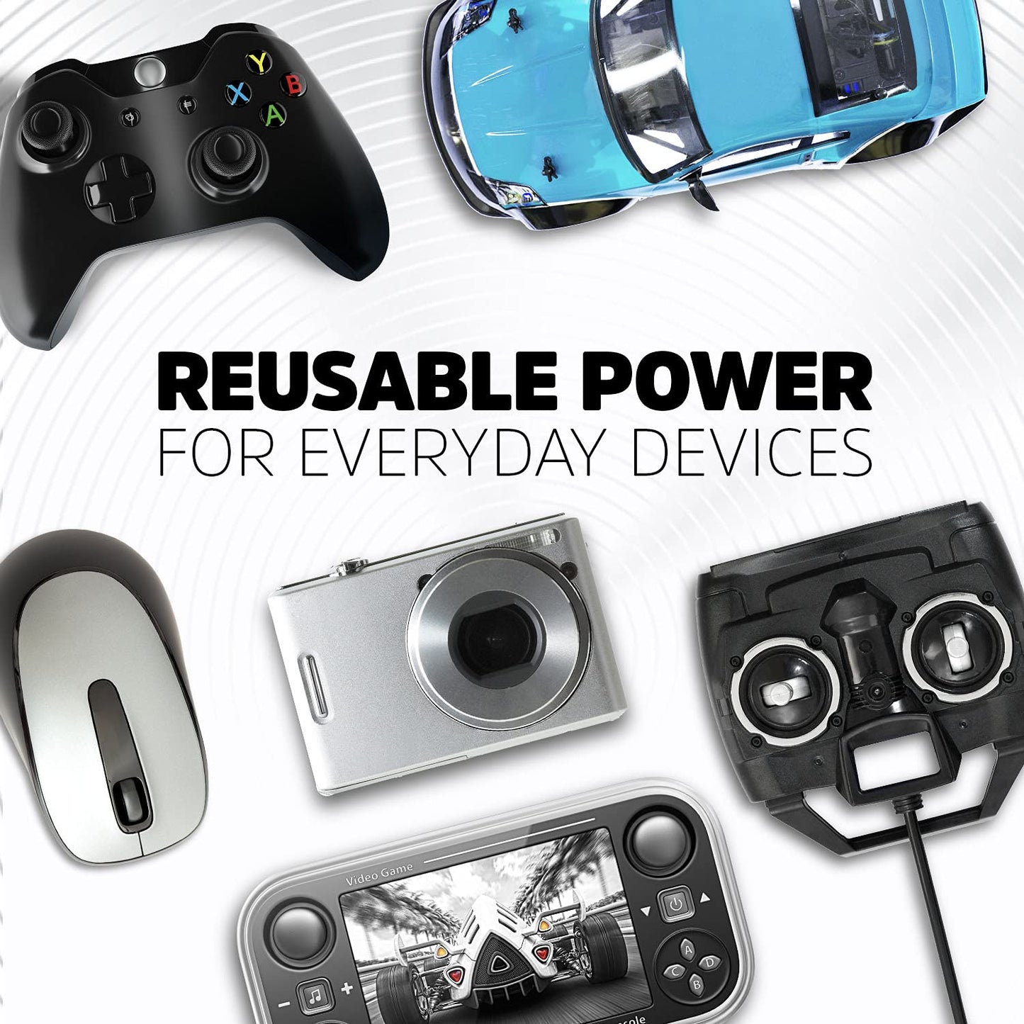 Energizer Recharge Universal Rechargeable AAA Batteries (4 Pack), Triple A Batteries