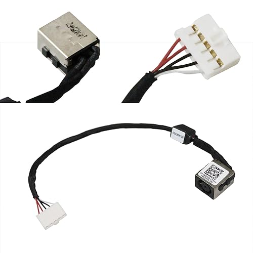GinTai DC Power Jack Harness Plug in Cable Replacement for DELL Inspiron 14 14-5447 14-5448 K8WDF/5457 5445 5443 5442 5439 4528 P49G 0K8WDF