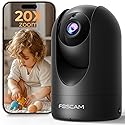 FOSCAM Home Security Camera R4S 4MP WiFi IP Camera,Wireless Baby Monitor with AI Human Detection Sound Detection 33ft Night Vision 2 Way Audio Camera