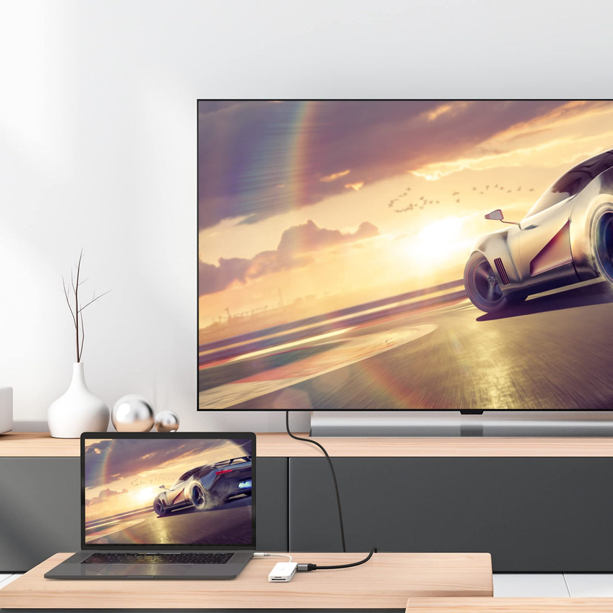 j5create USB-C Mini Hub - 4K HDMI, 2 x USB 3.1 5Gbps, microSD & SD Card