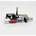 Cartridge and Stylus, needle and titanium Headshell with mounting bolts for Stanton T120, T60, T80, T90, T62, T92, ST150, T92 usb, ST100, STR8100