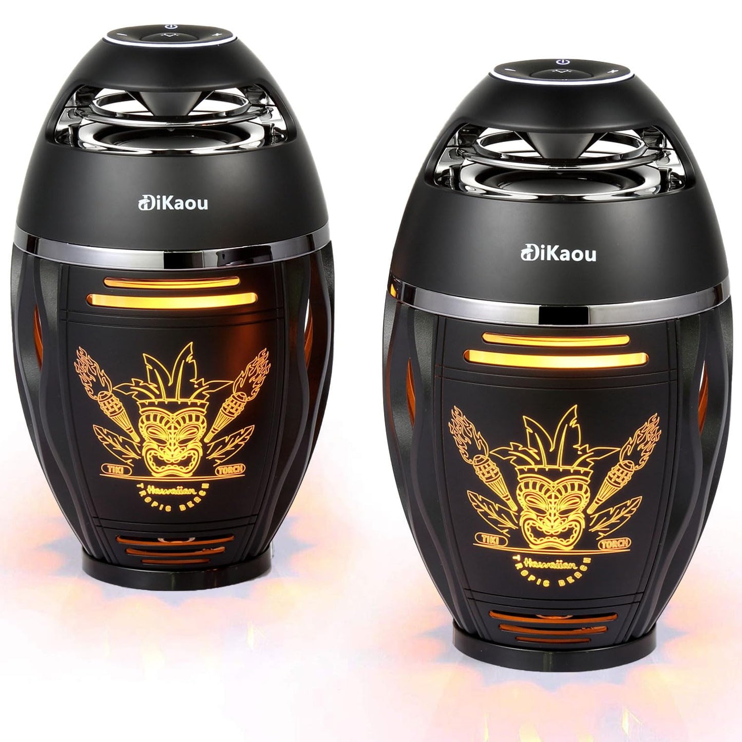 Gifts for Men Women, Bluetooth Speakers Outdoor with Flame Lights, Birthday Gifts for Him/Dad/Husband, Bluetooth 5.3 Wireless Speakers Base, Gift