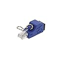 Networx T1 / E1 / PRI Crossover Adapter - RJ45 Male to Female - Converts Ethernet Patch Cable to Telecom Crossover - for Router Labs and Legacy Muxes