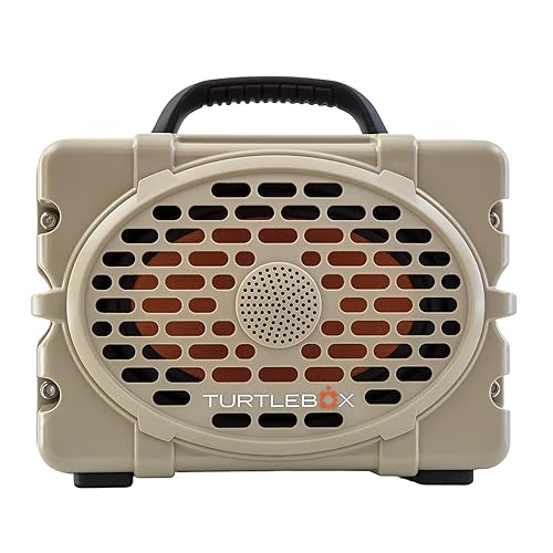 Turtlebox Original Gen 3: Portable Outdoor Bluetooth Speaker - Ultra-Loud (120dB), Waterproof (IP67), Rugged, Impact-Resistant, 3-Day Battery | Party