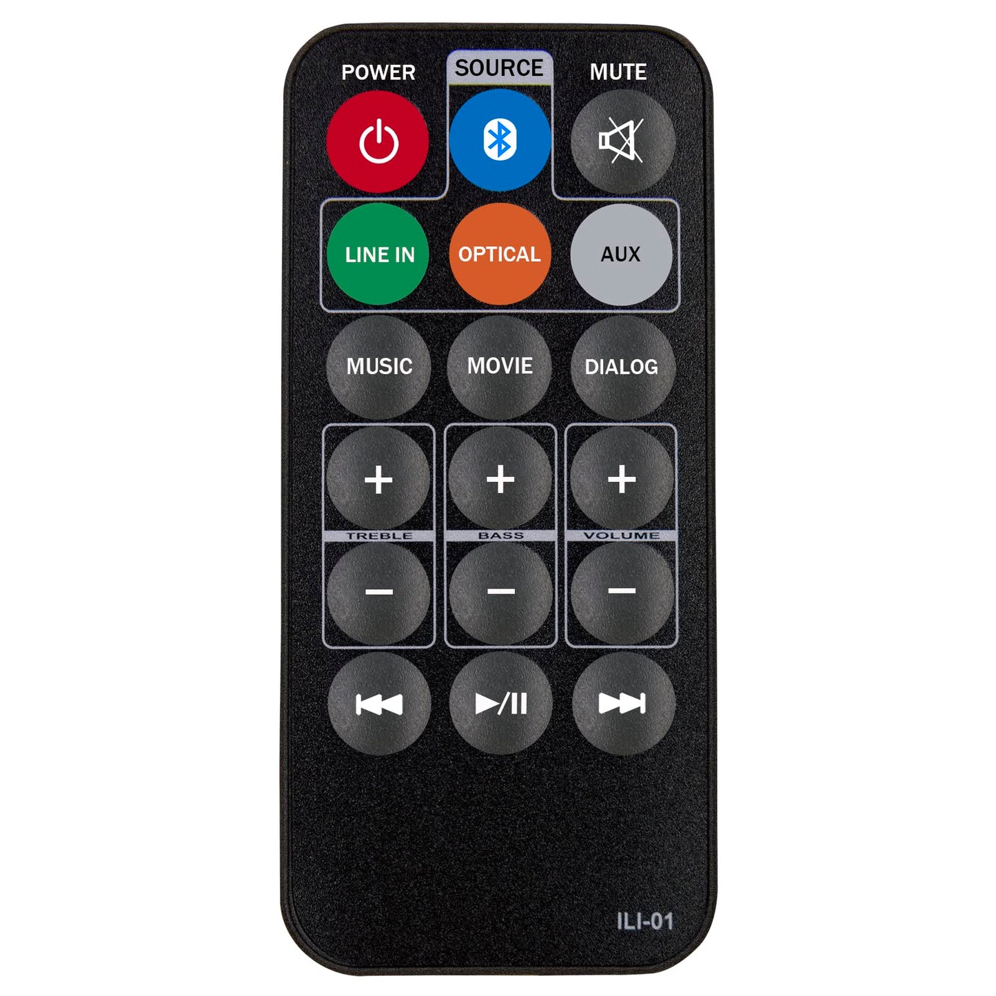 Replacement Remote Control for iLive ITB105B IT1B74B ITB396B ITB283B ITB183B ITB183B V859-04 HD Soundbar Sound Bar Audio System
