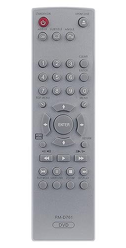 VINABTY RM-D761 Replaced Remote Control fit for Pioneer DVD Player Vxx2800 Vxx2914 Vxx2913 Vxx2865 Dv-270s Dv-271s Vxx2914 Dv-285s Dv-263k Dv-363