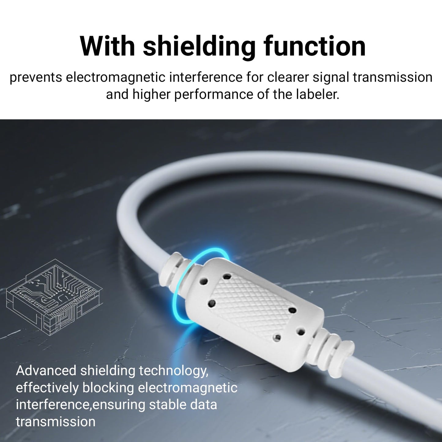 Power Adapter for Brother AD24 AD24ESAW Label Makers Charger PT-D210 PTD 210 PTD220 PT-D200VP PTH110-5.9ft Extra Length Power Cord