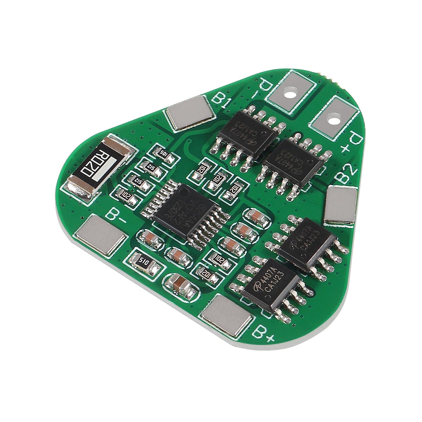 D-FLIFE 4pcs 3S 12V 18650 Lithium Battery Protection Board 11.1V 12.6V Overcharge Protect 8A 3 Cell Pack Li-ion BMS PCM PCB