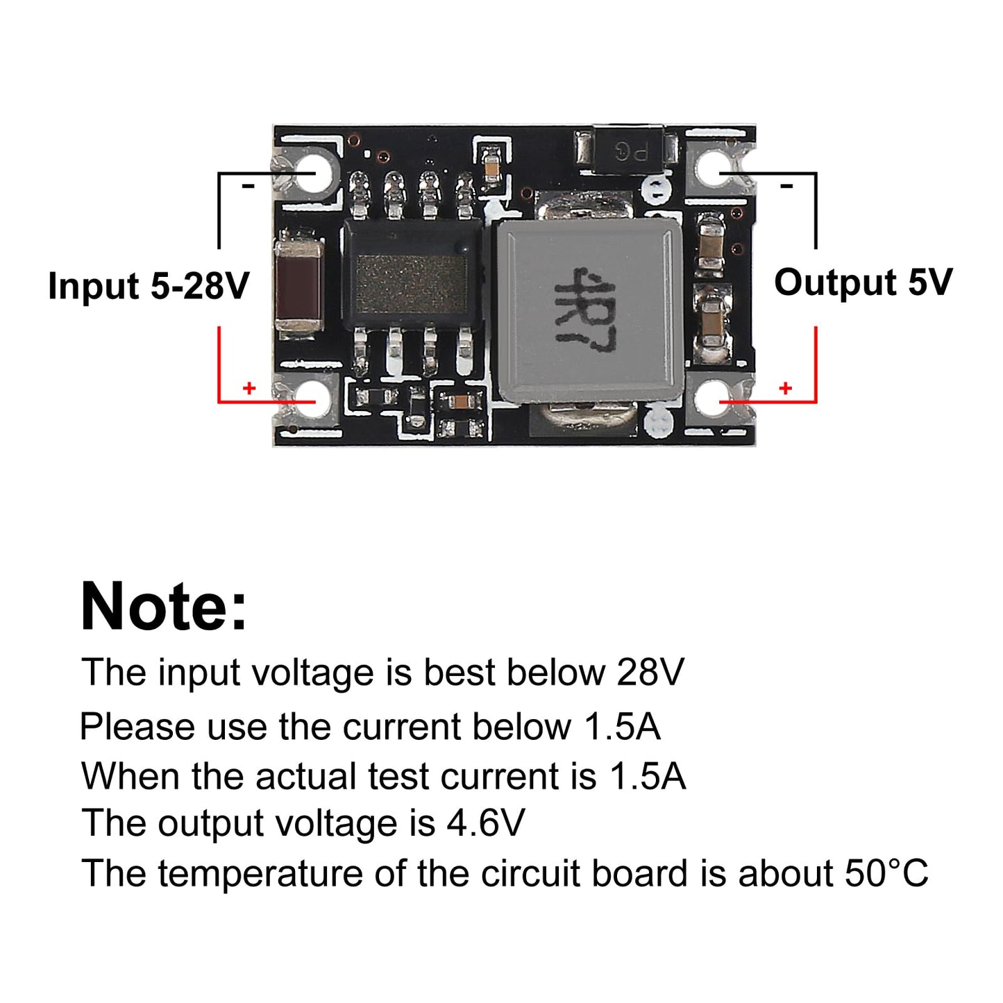 10Pcs 5V Voltage Regulator Mini Reducer DC 5-30V 12V 24V Power Buck to 5V Buck Converter Board 1.8A Output Mini360 MP1584EN DC-DC Buck Step Down…