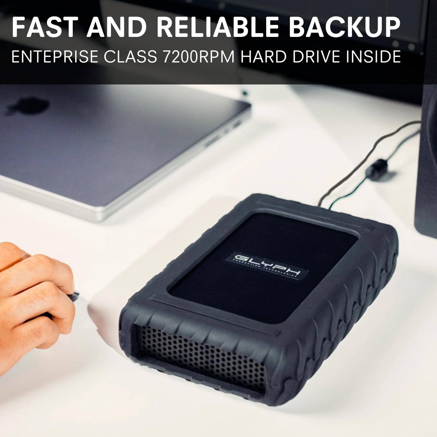 Glyph BlackBox Pro External Hard Drive 7200 RPM, USB-C (3.1,Gen2) (2TB)