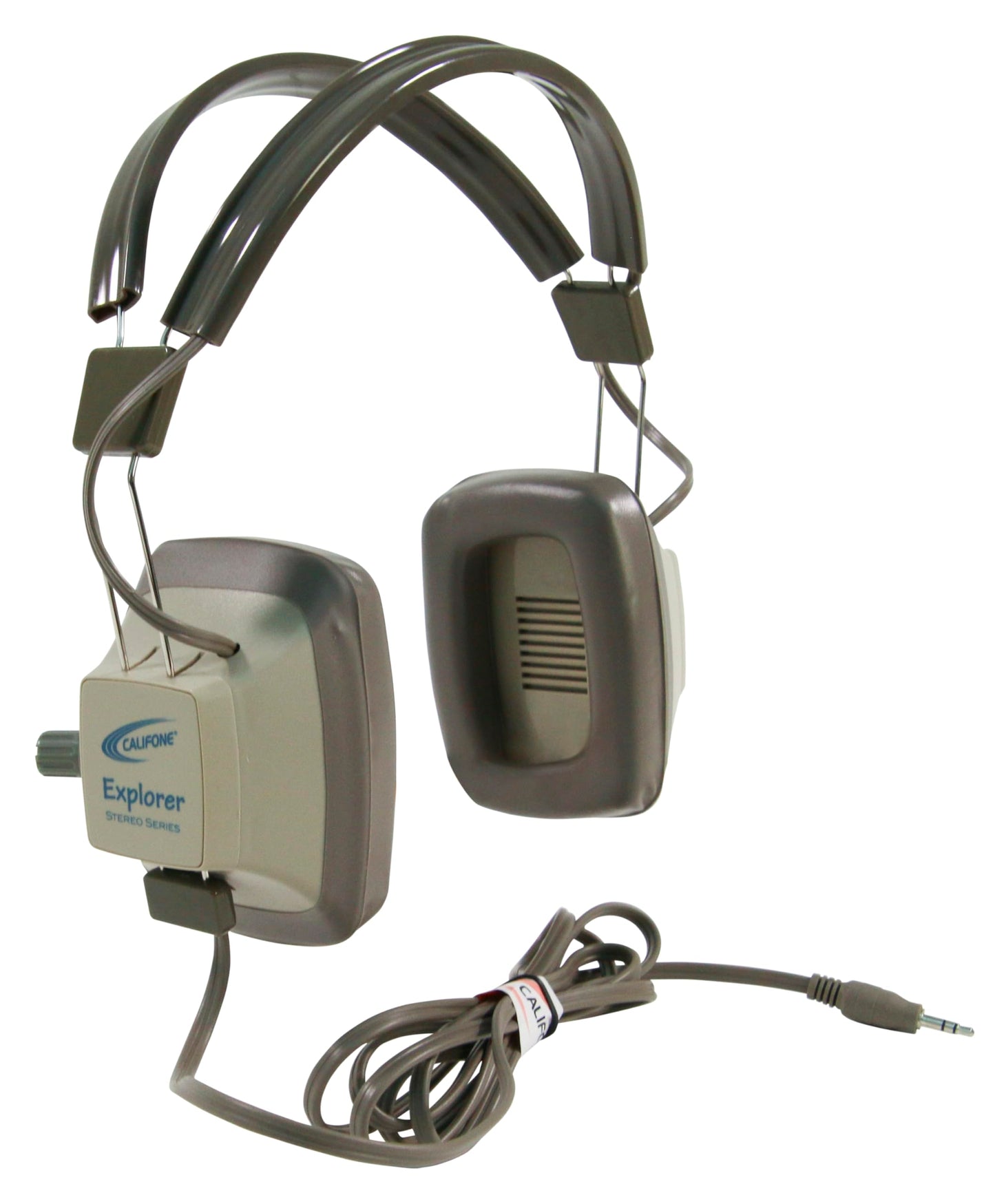 Califone EH-3SV Headset with 3.5mm,Beige/Light Gray,Adjustable
