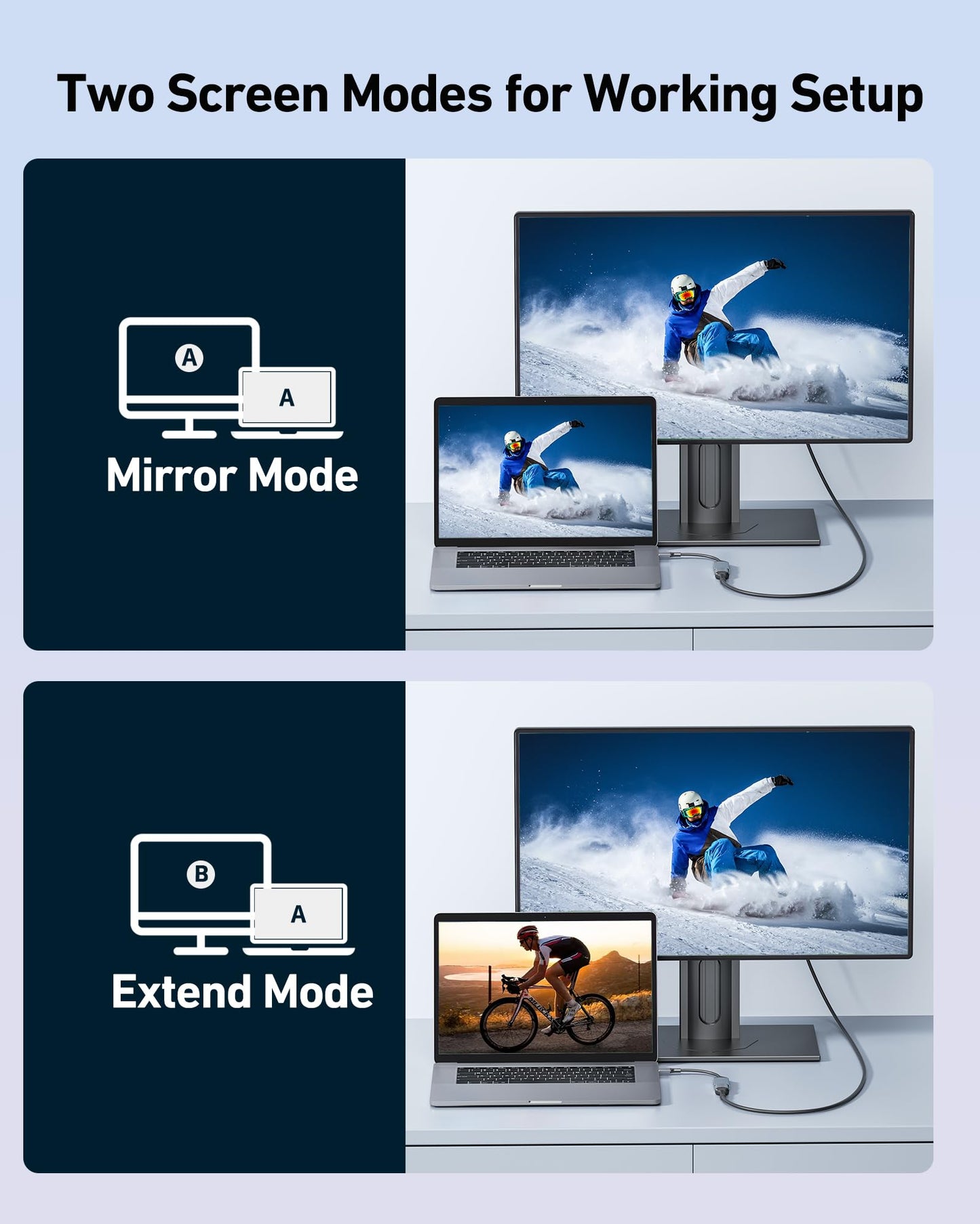 acer USB-C to HDMI Adapter 4K@60Hz, (High Speed, Thunderbolt 3/4) Type C to HDMI Converter Compatible with MacBook Pro/Air, iPhone 17 16 15 Pro/Max