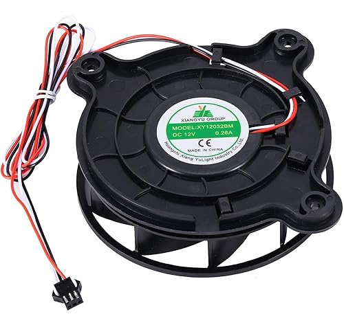 XY12032BM Refrigerator Fan120×120×32mm Cooling Fan, XY12032BM Refrigerator Freezing Fan DC 12V 0.26A