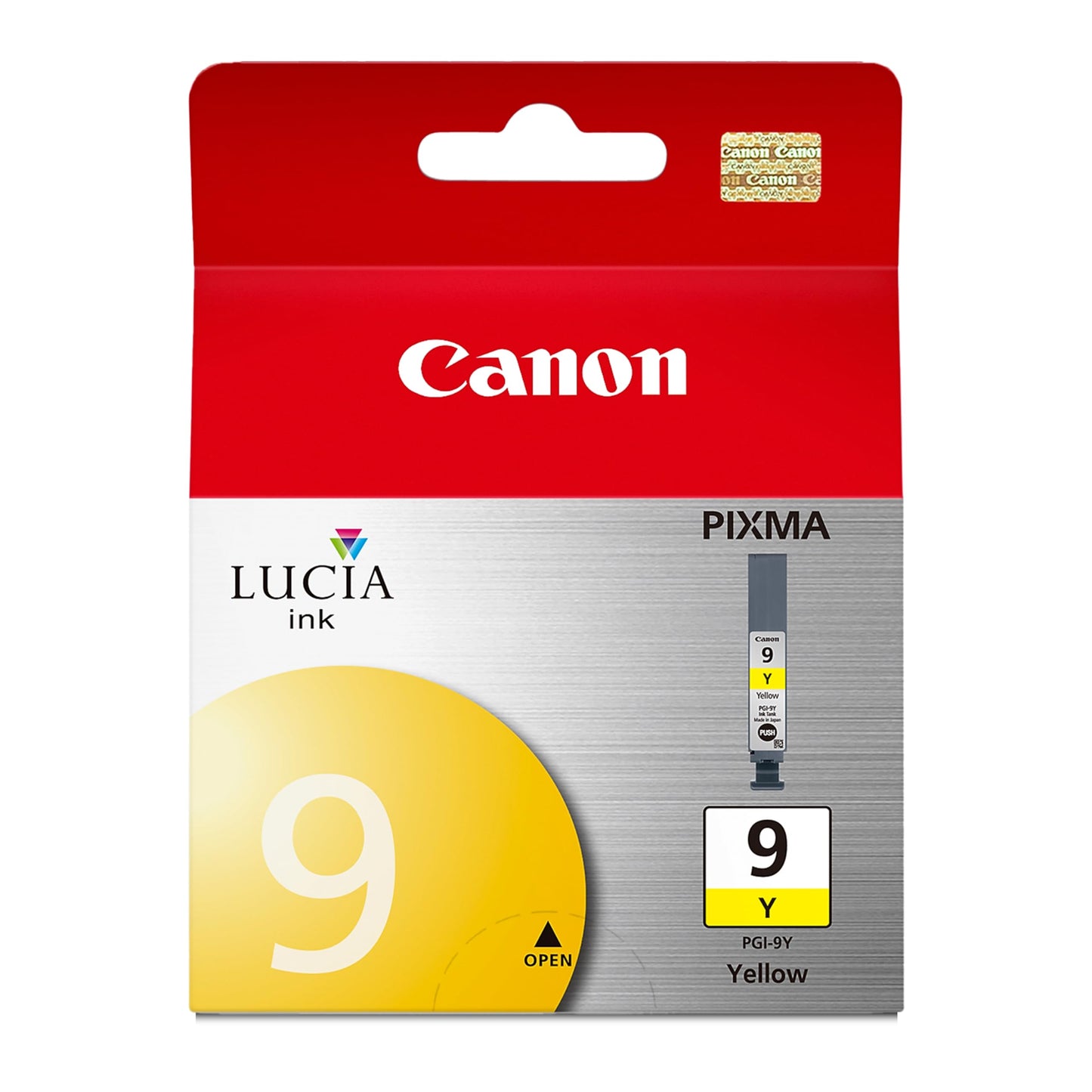 Canon PGI-9 Genuine Yellow Ink Tank, Compatible with Pro9500, Pro9500 Mark II, MX7600, and IX7000 Printers