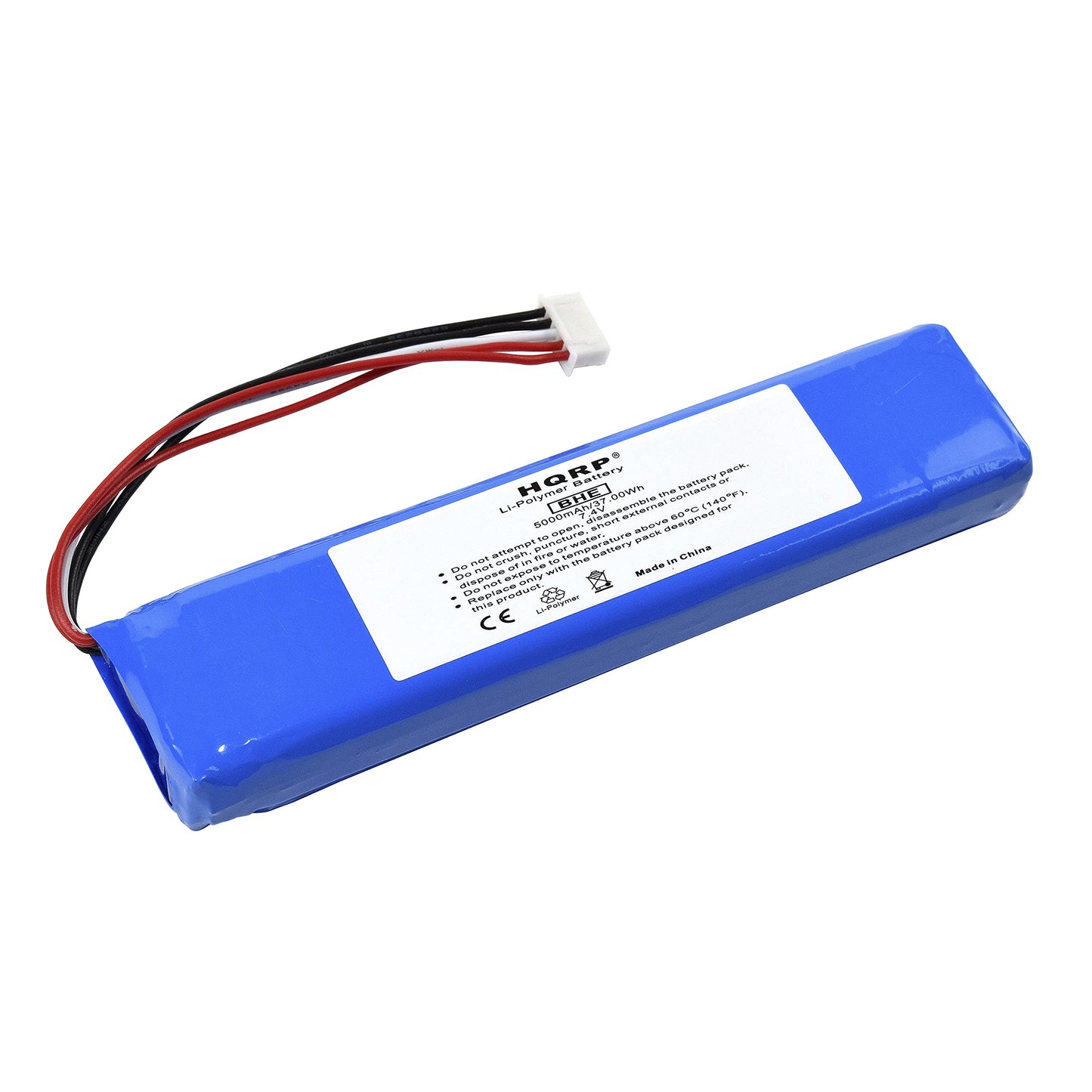 HQRP 5000mAh Battery Compatible with JBL Xtreme Extreme Portable Bluetooth Speaker 5000mAh Li-Polymer JBL GSP0931134 Repair + Screwdriver