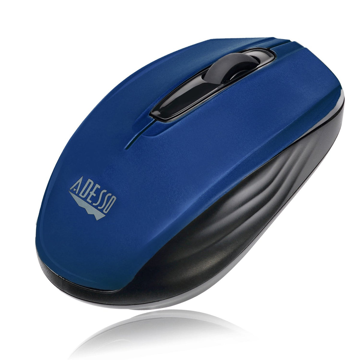 Adesso iMouse S50 Wireless Mini Mouse, Blue, 24GHz
