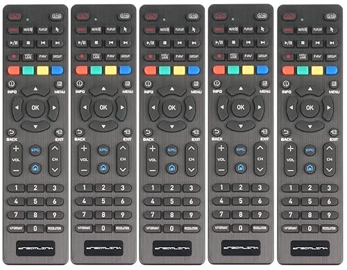 Original Dreamlink T1 T1Plus T2 Remote Control (Pack of 5)