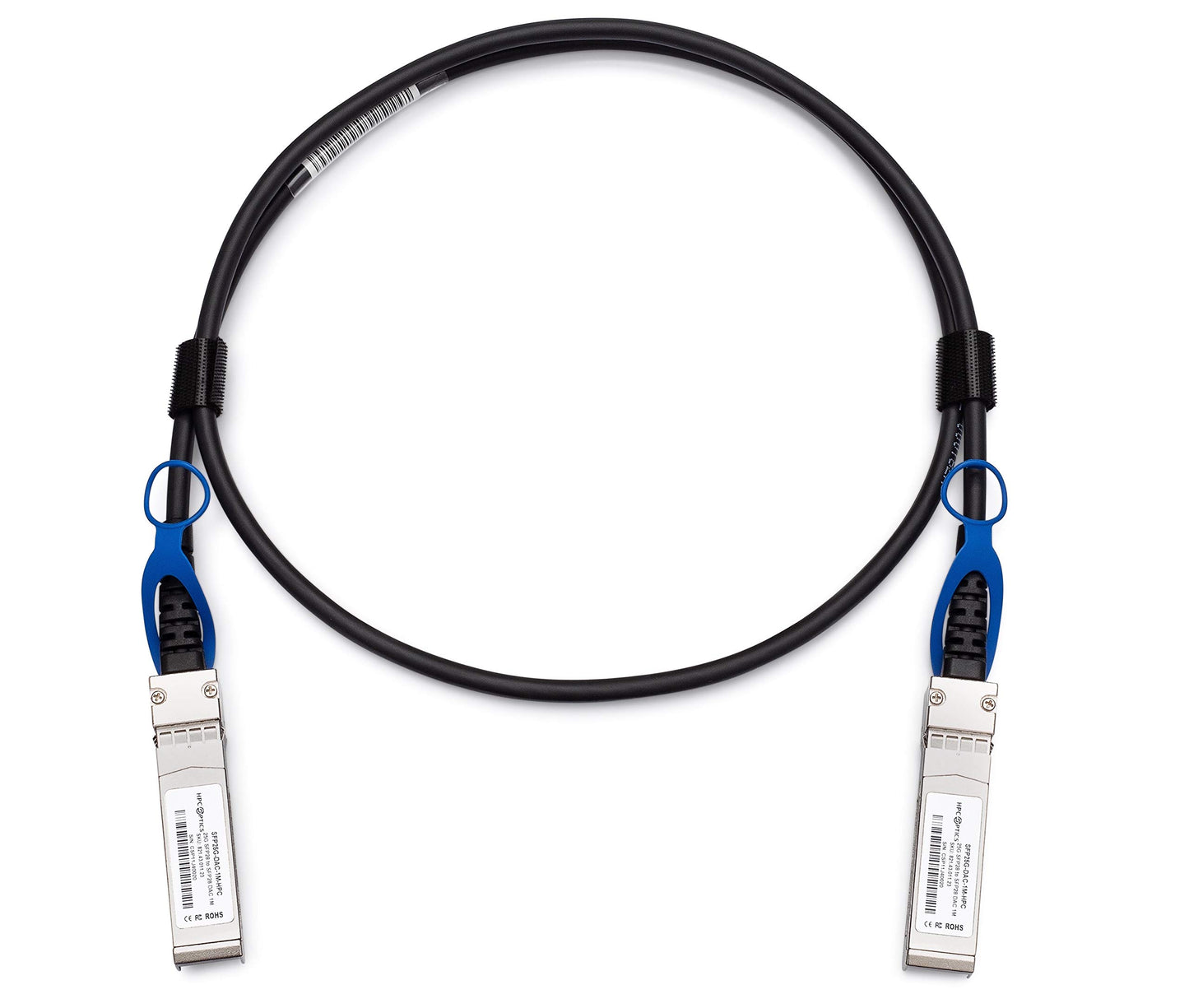 HPC Optics Compatible with TP-Link Omada SM6220-1M SFP28 to SFP28 1m Twinax Cable | 25G 1-Meter Passive DAC SM6220-1M-HPC