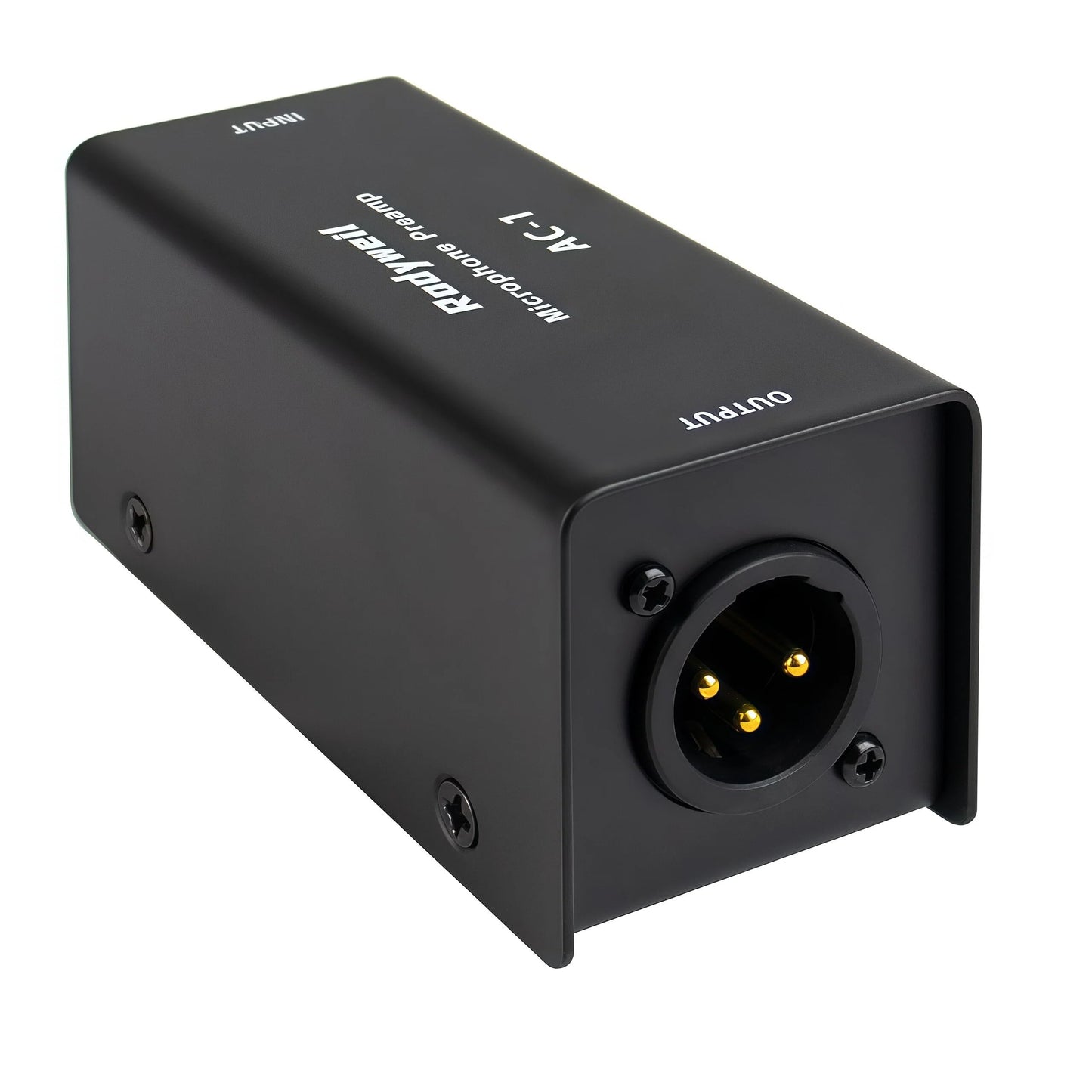 Rodyweil Microphone In Line Preamp Gain Booster for Dynamic and Ribbon Mic