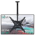 WALI Ceiling TV Mount Adjustable Bracket Fits Most LED, LCD, OLED and Plasma Flat Screen Display 23 to 65 Inch, up to 110 Lbs, Mounting Holes
