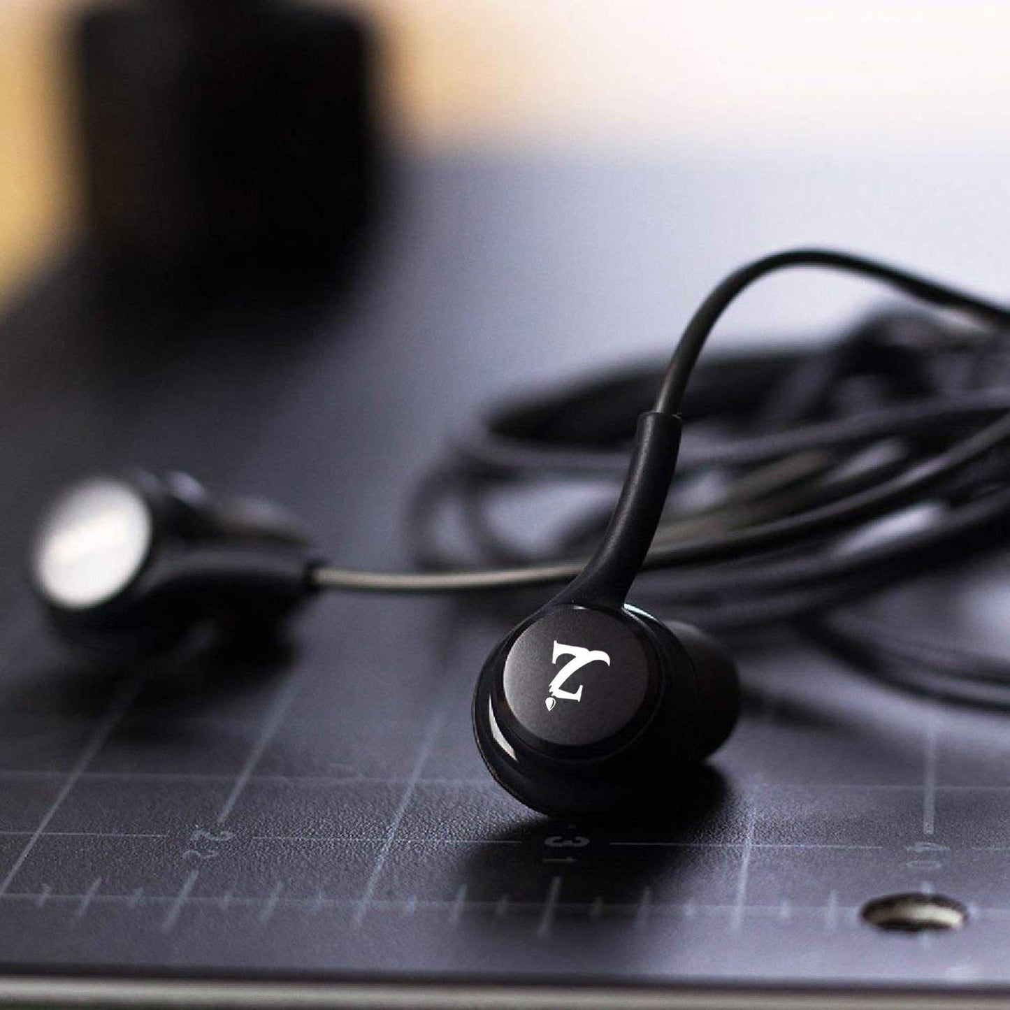 ZAMZAM PRO Stereo Headphones Works for Motorola One 5G with Hands-Free Built-in Microphone Buttons + Crisp Digital Titanium Clear Audio! (3.5mm, 1/8…